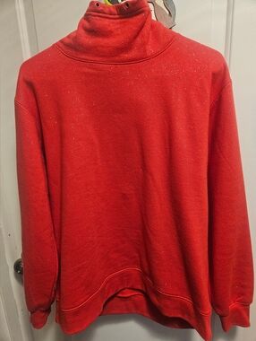 Kohls Tek Gear® Ultra Soft Fleece Shine Funnel Neck Tunic Sweatshirt S